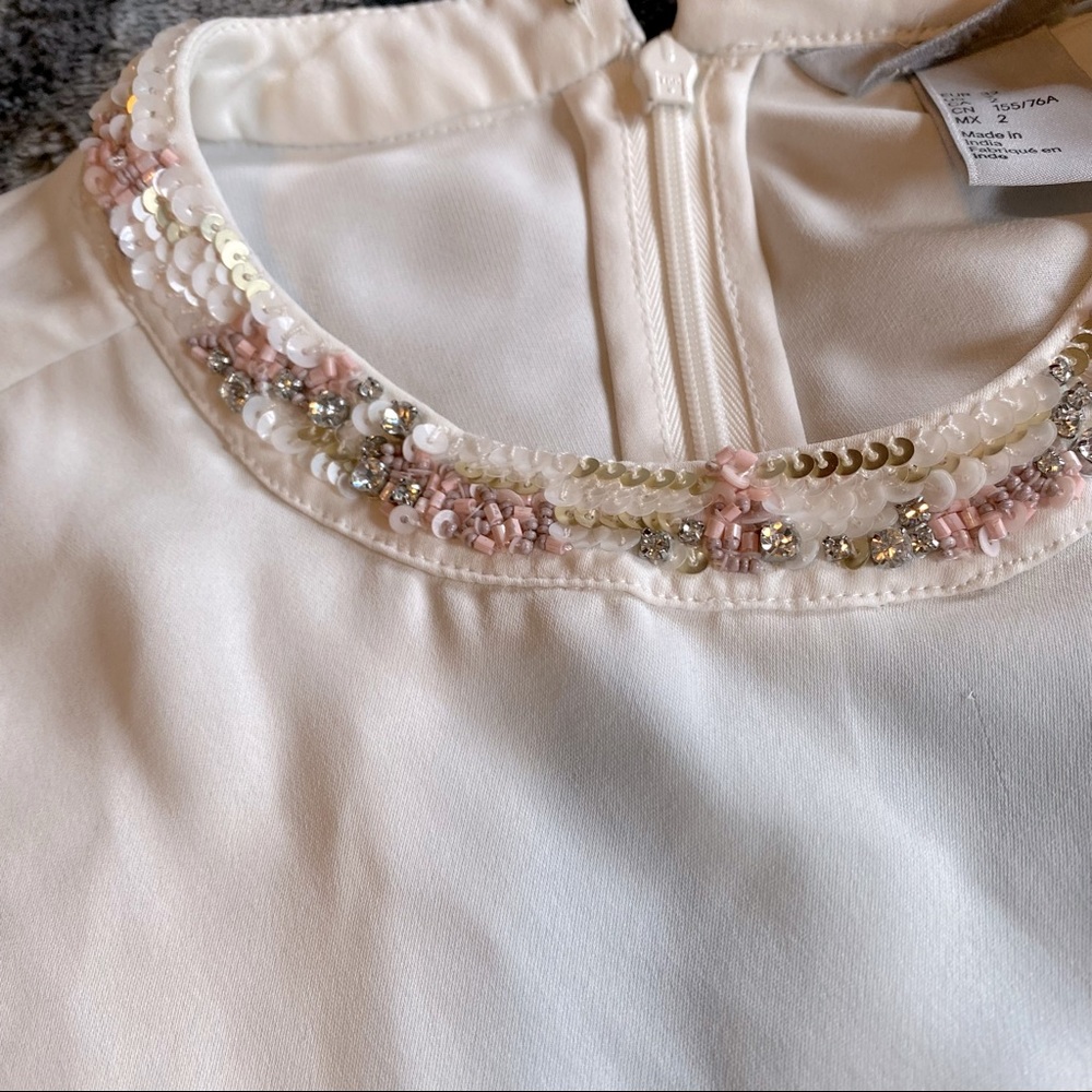 Simple Lightweight Tee with Embellishment